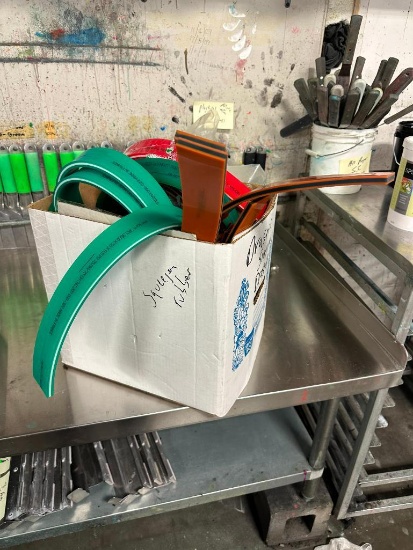 Box of Squeegee Rubber
