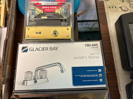Glacier Bay Laundry Faucet and Entry Locks