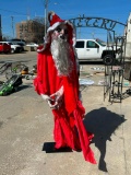 2 Large Pallets of Halloween Decorations, Big Tote, Large Box, Including: Full Size Horror Figure on