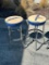 Two AC/Delco Stools