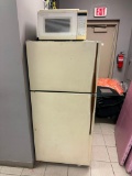 Refrigerator/Freezer and Microwave