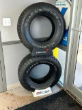 2 Tire Displays, 2 New Tires, BF Goodrich, Kumho - Both P255/70R16