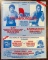 Ray Boom-Boom Mancini vs Livingstone Bramble I, 1984 Onsite Fight Poster 22in x 18in