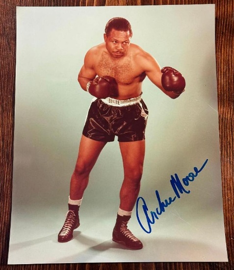 Archie Moore Signed 8x10 Photo