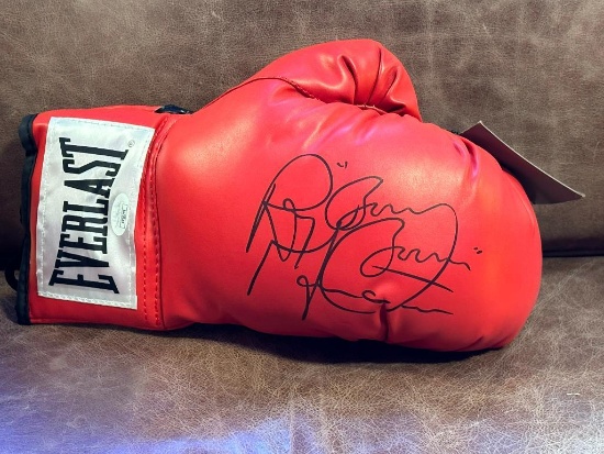 Ray Mancini Signed Everlast Red Boxing Glove w/Boom Boom at