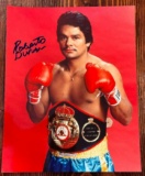 Roberto Duran Signed 8x10 Photo
