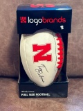 Tom Osborne Signed Nebraska Huskers Football w/ Orig. Box