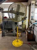 Patton 2000 Model 1010MP-H Y Style MH-74SP Pedestal Warehouse Fan