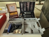 Dremel Like Tool w/ Accessories, Exacta Tool Set, Miller Falls No. 106 Carving Tool Set