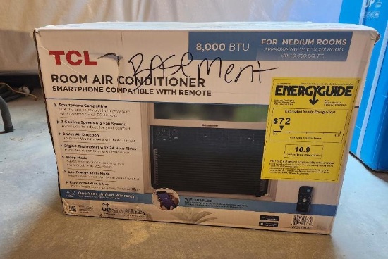 TCL 8,000 BTU Air Conditioner in Orig. Box w/ Remote