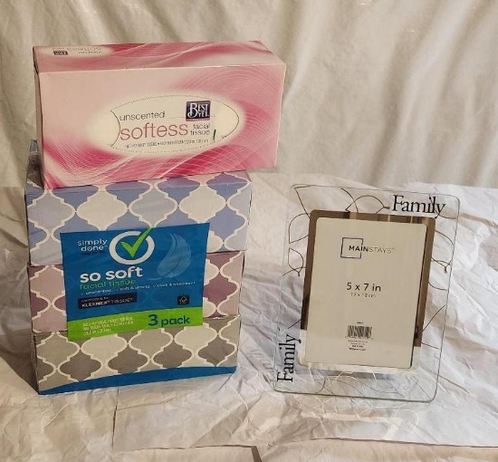 2 Boxes of Facial Tissue and a Picture Frame (Worth Thousands of Dollars)