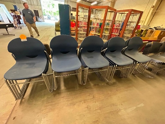 (24) Virco Plastic Chairs