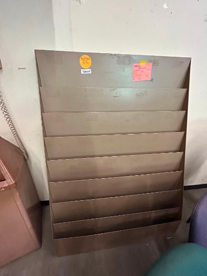 Metal Book Display Shelf