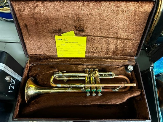 Vintage Trumpet in Case