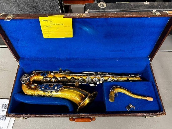Evette Schaeffer Tenor Saxophone in Case