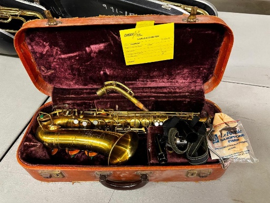 Continental Colonial Alto Saxophone in Case & Strap