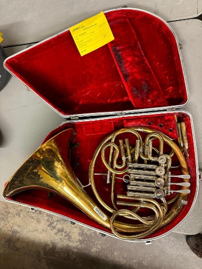 Double French Horn in Case