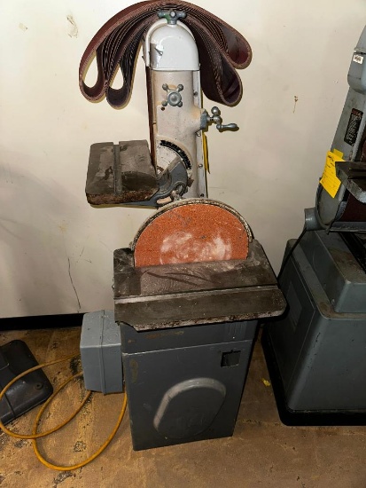 Rockwell Belt Disk Sander Model 31-71 w/ Extra Sanding Belts