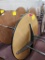 Woodgrain Top Round Table w/ Metal Legs 48