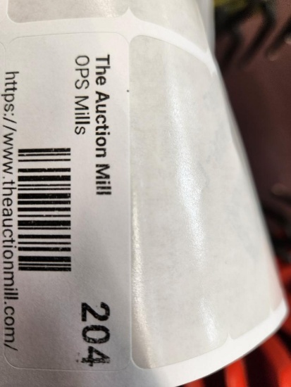 (6) Red Plastic Seat Metal Leg Chairs 17"
