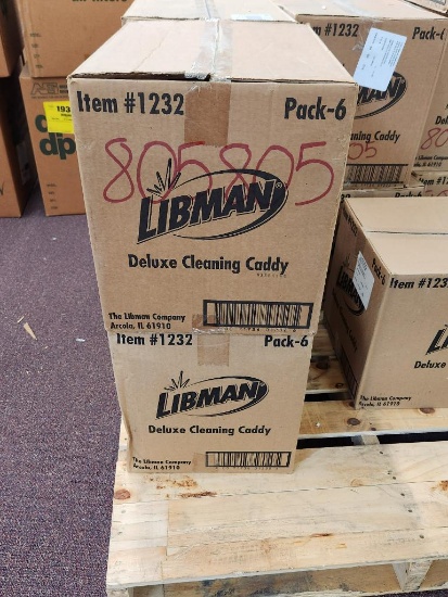 (2) Boxes of Libman Deluxe Cleaning Caddies, 6 Each