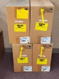 (4) Boxes of Air Filters, Pleated Merv 8, 17 1/2