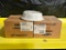 2 Cases of 12 (24 Total) Cambro Camcover Versa 10-5/16in Ivory Plate Covers