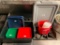 Mixture of NSF Food Container Lids, Cleaning Buckets, See Images for Detail