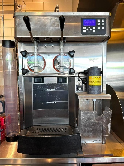 Stoelting SF121-3812-QT Two Flavor Soft Serve/Shake Freezer, Air-Cooled Ice Cream & Shake Machine