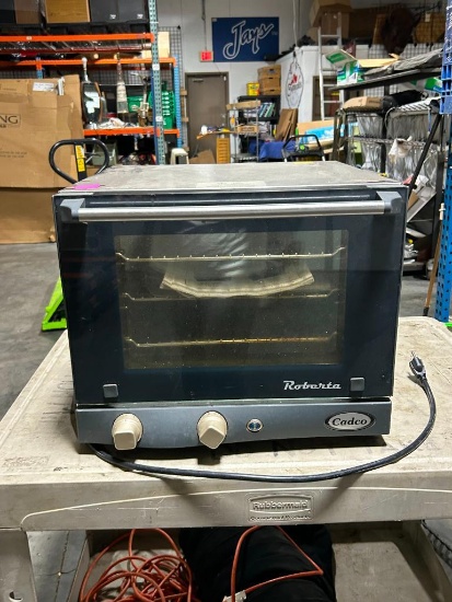 CADCO UNOX Model XAF003 Quarter-Size Countertop Convection Oven