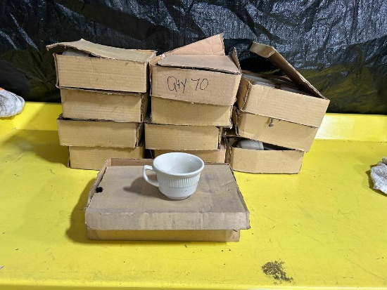 (70 Count) Tuxton Hampshire HEF-070 7oz China Cups