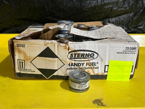 50 Sealed Cans of Sterno Handy Fuel