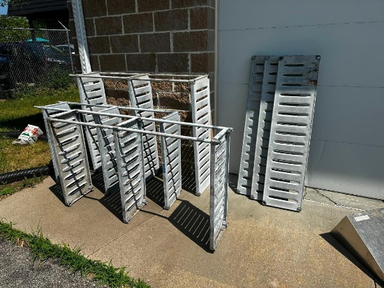 NSF Restaurant Shelving Units, Shelves, 3 Uprights, See Images