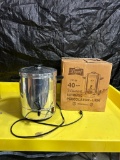 REGAL 40 Cup Automatic Percolator-Urn Coffee Maker / Dispenser
