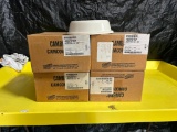 4 Cases of 12 (48 Total) Cambro Camcover Versa 10-5/16in Ivory Plate Covers