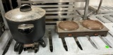 Deep Fryer (no cord) and 2-Burner Hot Plate