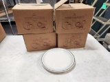 5 Cases of 12 (60 Count) Homer Laughlin 10-1/2in China Plates w/ Black Band