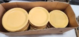 75 Count, Thunder Group No. 107YW - 7-1/4in Melamine Round Plates NSF