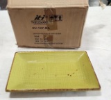 iti International Tableware SV-127-BA Savannah RecPlatter 12-1/2in x 7-1/8in Basil, 1 Dozen