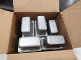 40 Count, NSF Browne 18/8 Stainless Steel - 1/9 Size Steam Table Pans
