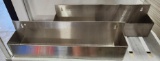Lot of 2 Stainless Steel Speed Rails