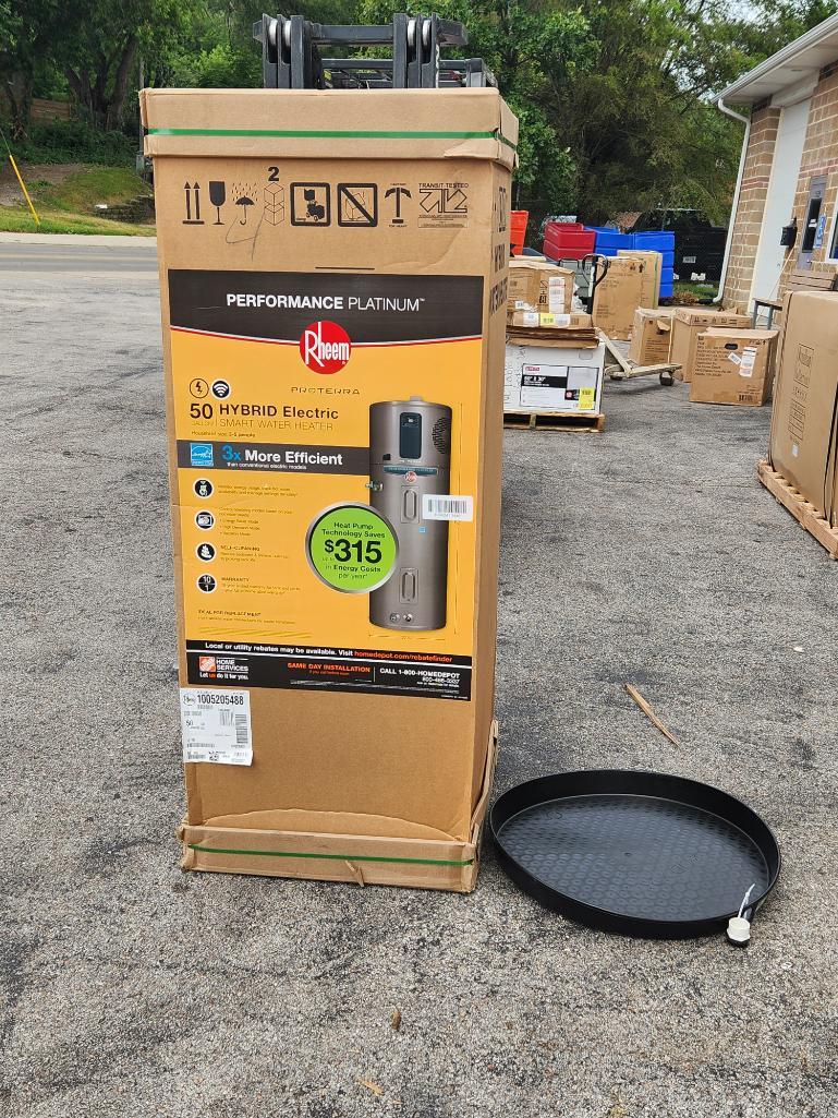 Rheem Hybrid Electric Heat Heat Pump Water Rheem Home Depot