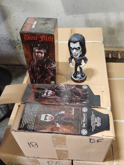 (36) Dani Filth Bobblehead Figurines New w/ Orig. Box