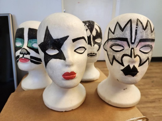 KISS Styrofoam Wig Heads