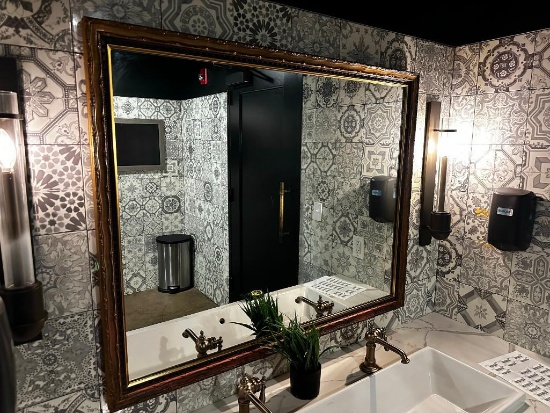 Ornate Mirror, 46in x 36in