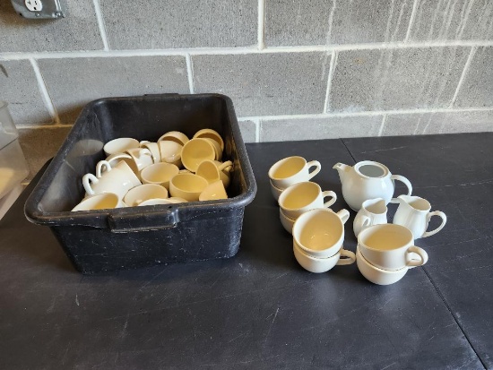 Large Group of Coffee Mugs