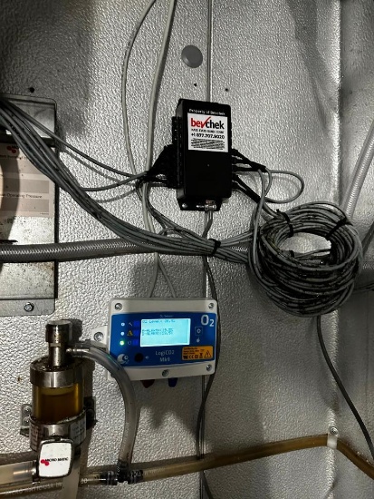 LogiCO2 Sensor Mk9 and Bevchek POS Communication Switch or Module