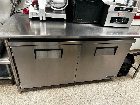 TRUE 2-Door Worktop Freezer Model: TUC-60F