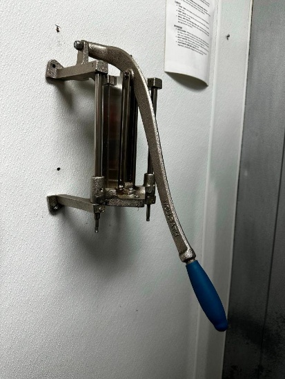 Vollrath Wall-Mount French Fry or Vegetable Chopper / Slicer