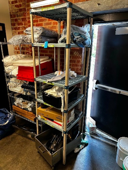 Metro Max Restaurant Shelving Unit, NSF 86in x 24in x 24in